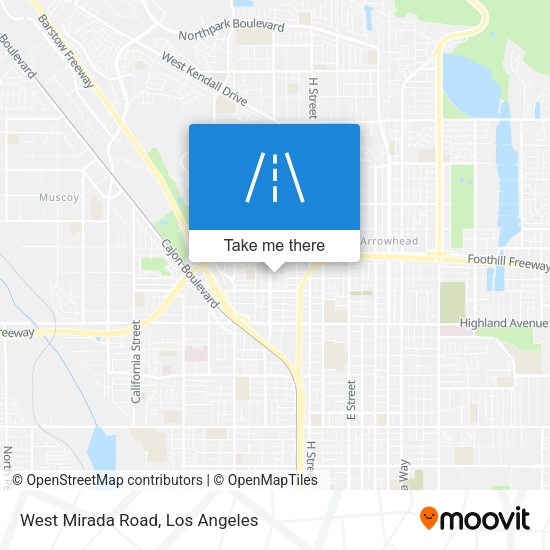 Mapa de West Mirada Road