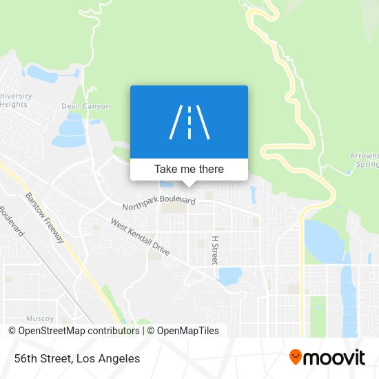 Mapa de 56th Street