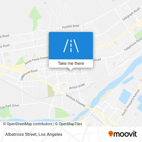 Mapa de Albatross Street