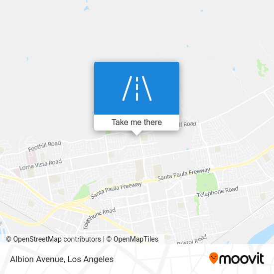 Mapa de Albion Avenue