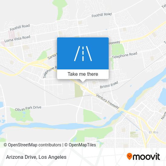 Mapa de Arizona Drive