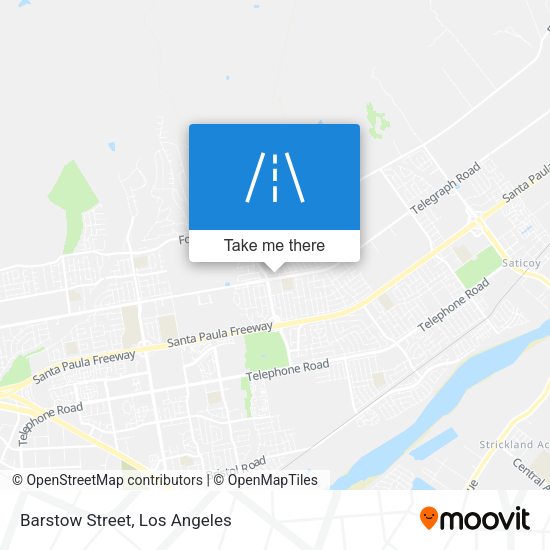Mapa de Barstow Street