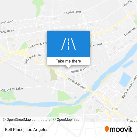 Mapa de Bell Place
