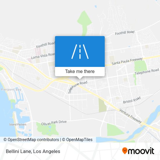 Mapa de Bellini Lane