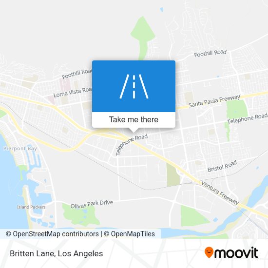 Mapa de Britten Lane