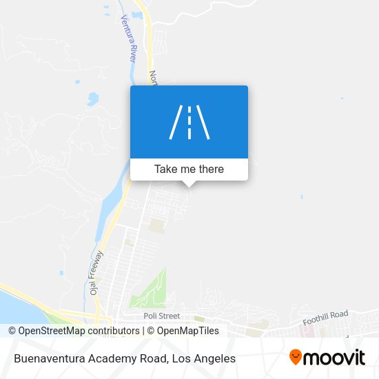 Mapa de Buenaventura Academy Road