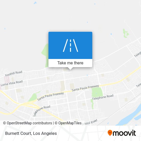 Mapa de Burnett Court