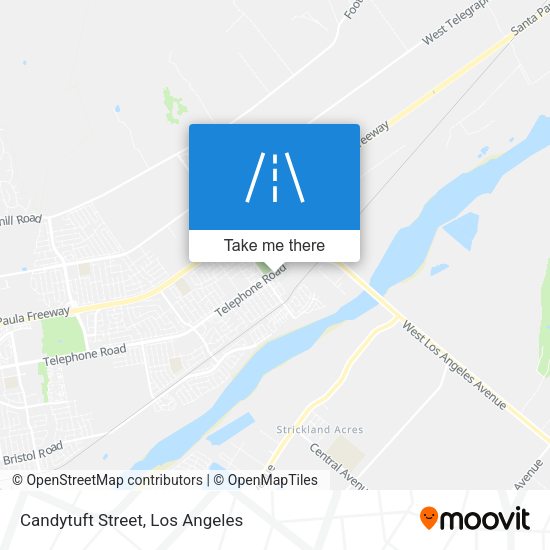 Candytuft Street map