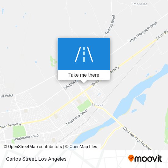 Mapa de Carlos Street
