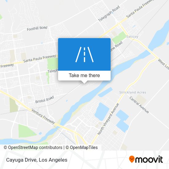 Mapa de Cayuga Drive