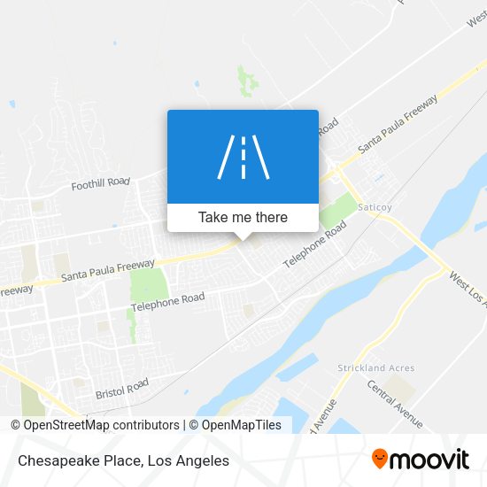 Chesapeake Place map