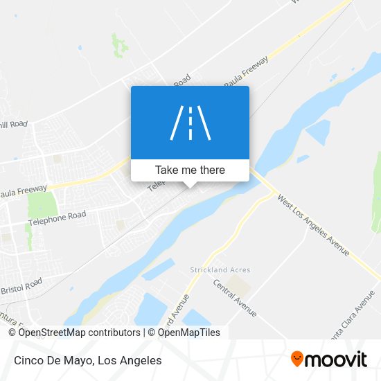 Mapa de Cinco De Mayo