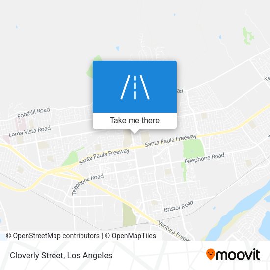 Mapa de Cloverly Street