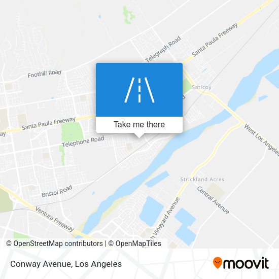 Mapa de Conway Avenue