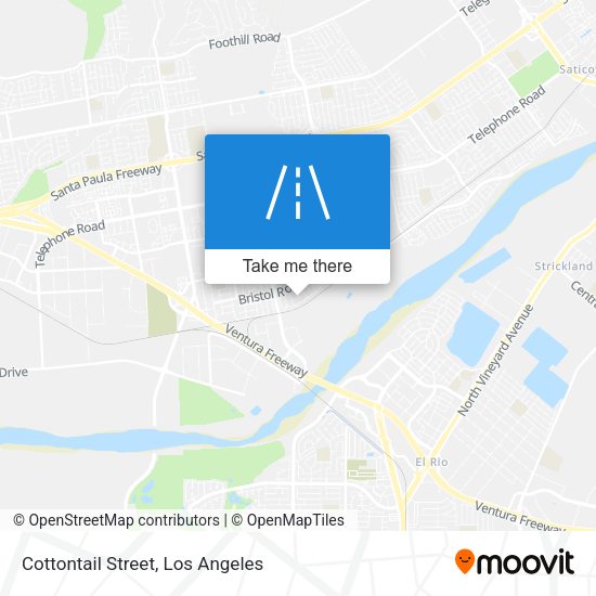 Cottontail Street map