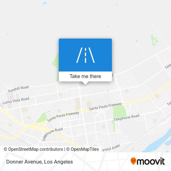 Mapa de Donner Avenue