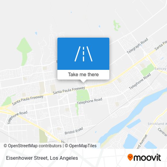 Eisenhower Street map