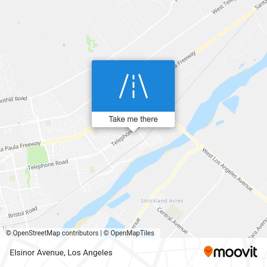 Mapa de Elsinor Avenue