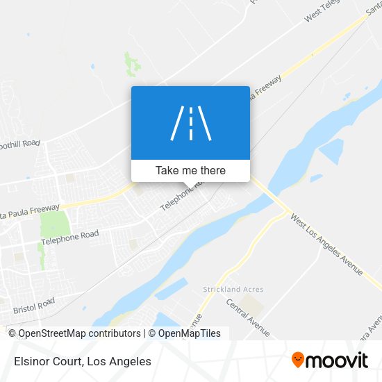 Mapa de Elsinor Court