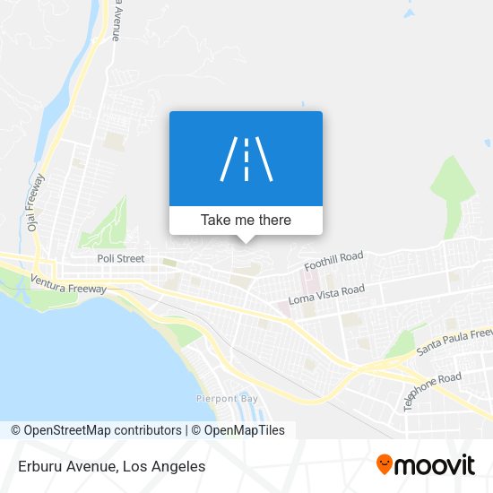 Mapa de Erburu Avenue