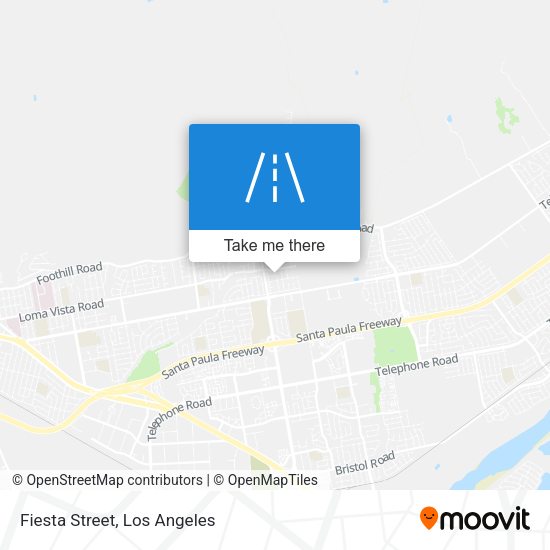 Mapa de Fiesta Street
