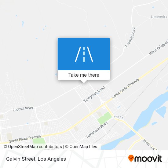 Mapa de Galvin Street