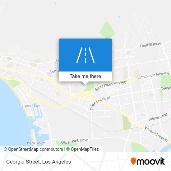 Mapa de Georgia Street