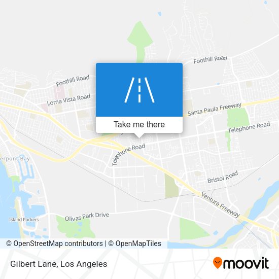 Mapa de Gilbert Lane