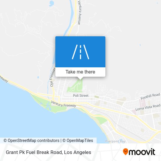 Grant Pk Fuel Break Road map