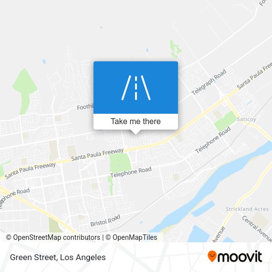 Mapa de Green Street