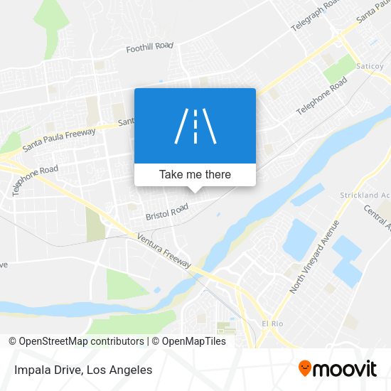 Mapa de Impala Drive