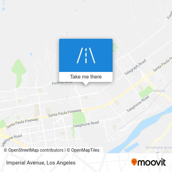 Mapa de Imperial Avenue