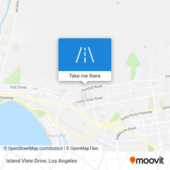 Island View Drive map