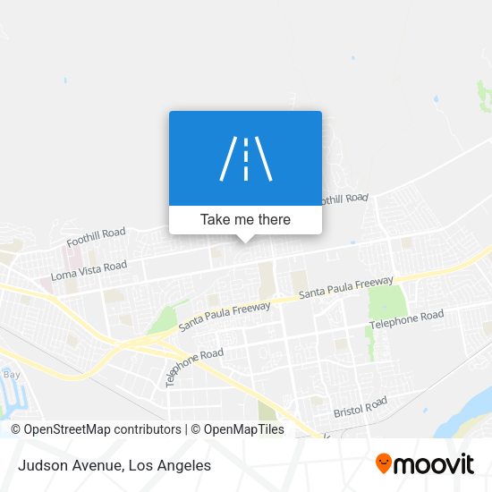 Mapa de Judson Avenue