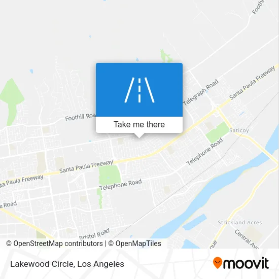 Mapa de Lakewood Circle