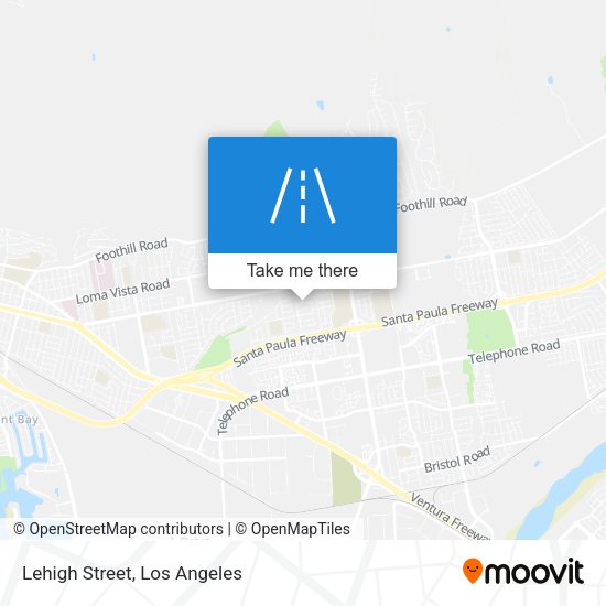 Lehigh Street map