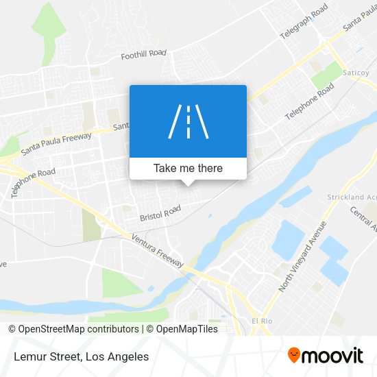Mapa de Lemur Street