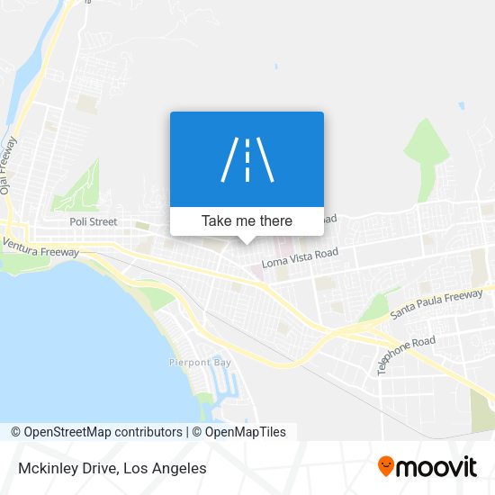 Mapa de Mckinley Drive