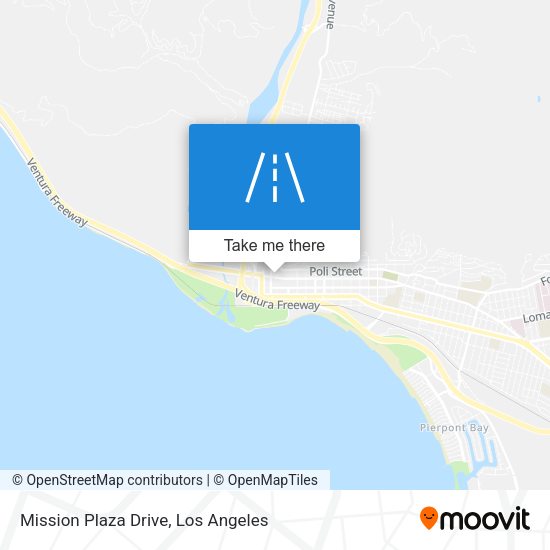 Mission Plaza Drive map