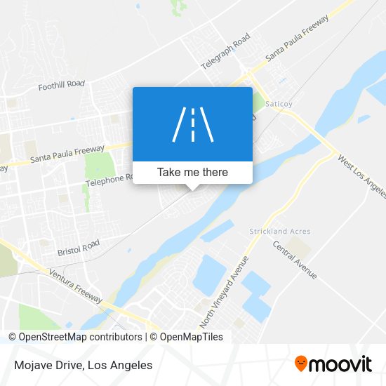 Mapa de Mojave Drive