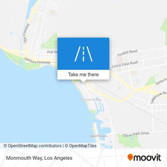 Monmouth Way map