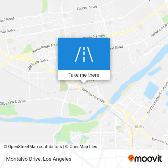 Mapa de Montalvo Drive