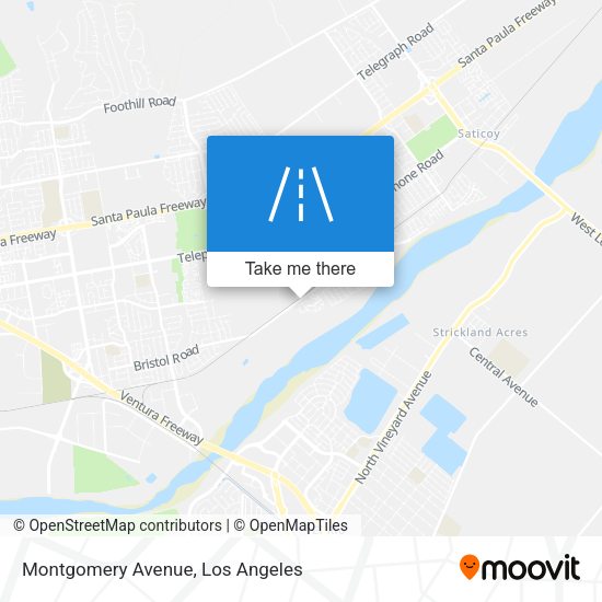 Mapa de Montgomery Avenue