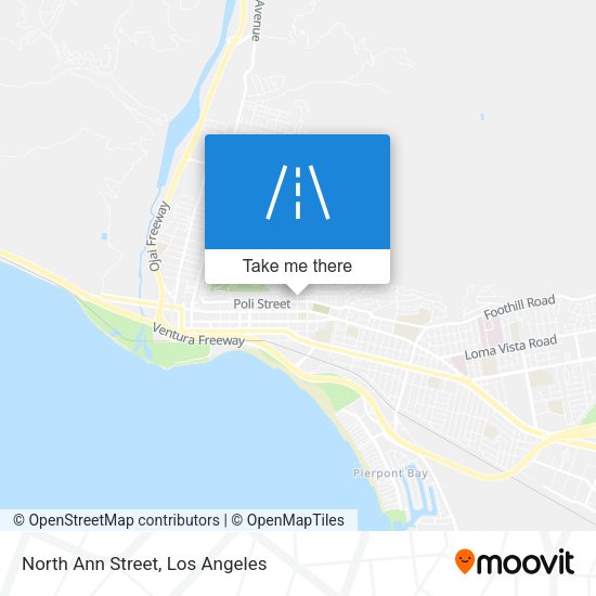 Mapa de North Ann Street
