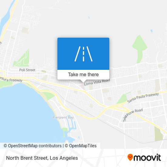 Mapa de North Brent Street