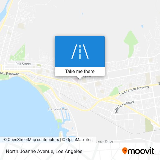 Mapa de North Joanne Avenue
