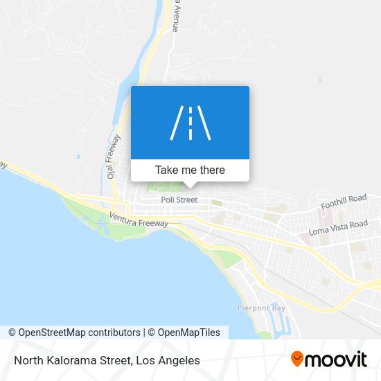North Kalorama Street map