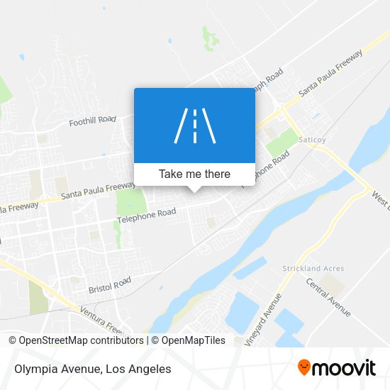 Mapa de Olympia Avenue