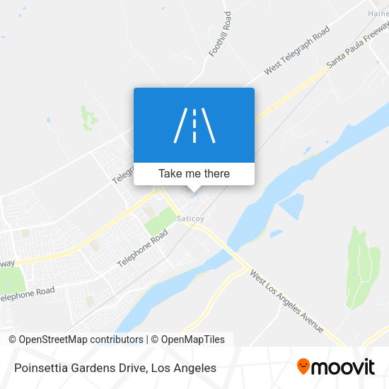 Mapa de Poinsettia Gardens Drive