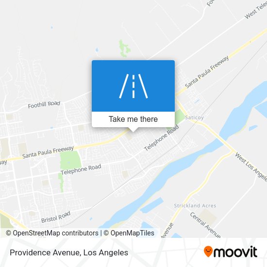 Mapa de Providence Avenue